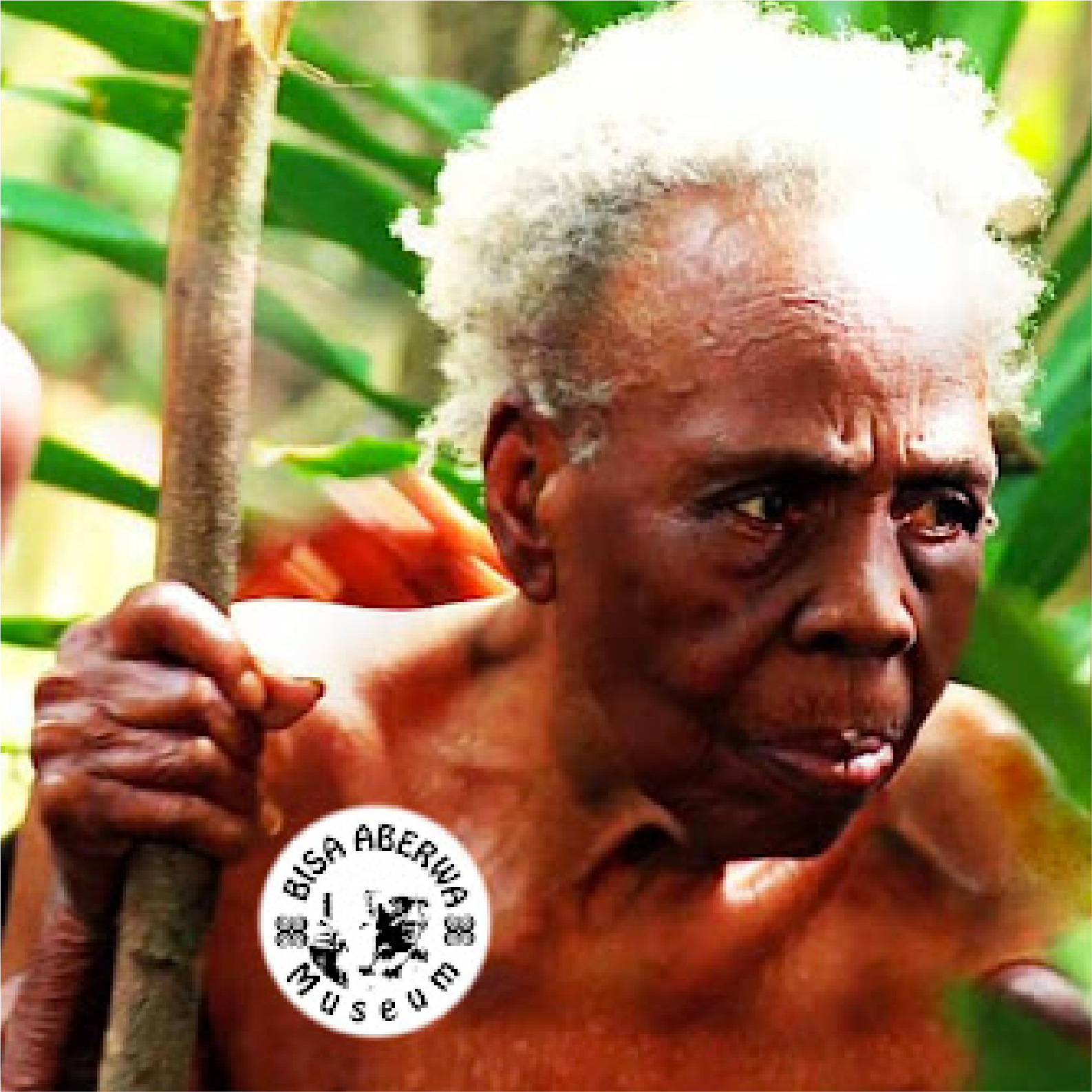 Portrait connected to Bisa Aberwa Museum's story